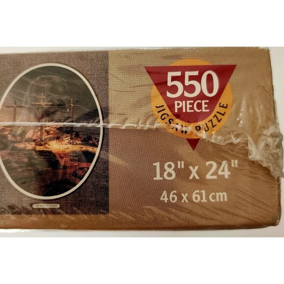 I Am With You Always SEALED Jesus Jigsaw Puzzle 550 Pcs Master Pieces GstRm - Picture 3 of 4